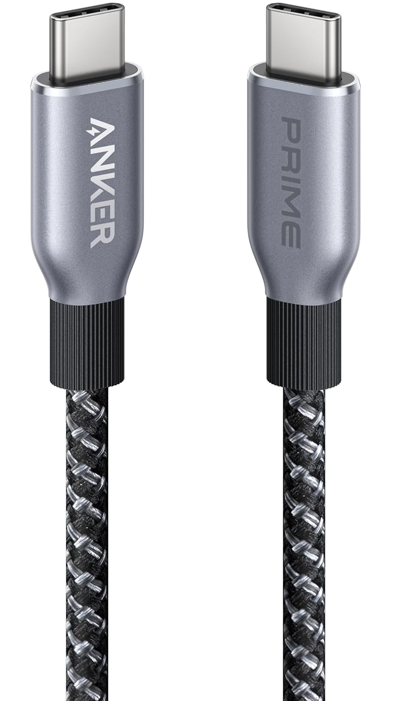 Cablu Date si Incarcare USB-C - USB-C Anker Prime, 240W, 0.9m, Negru A88E2011