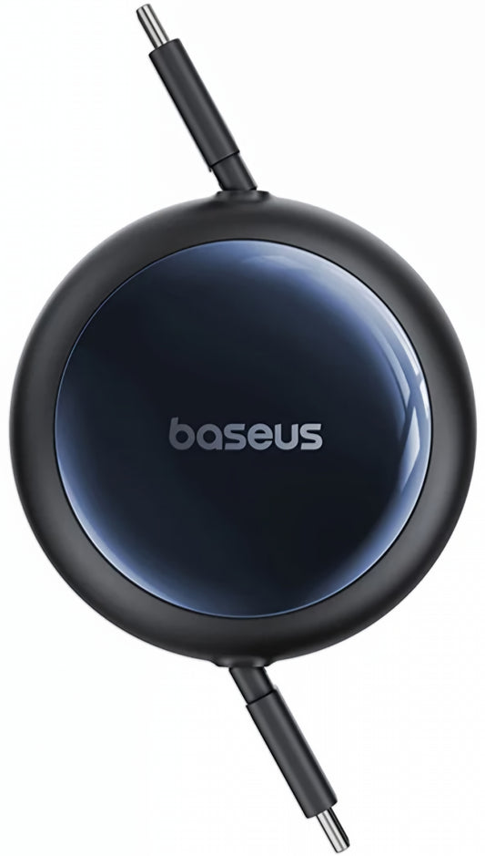 Cablu Date si Incarcare USB-C - USB-C Baseus Nomos, 100W, 1.5m, Negru P10370900123-00