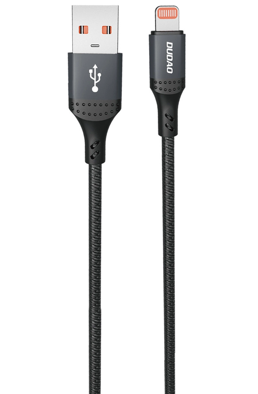 Cablu Date si Incarcare USB-A - Lightning Dudao L3SL, 30W, 1.2m, Negru