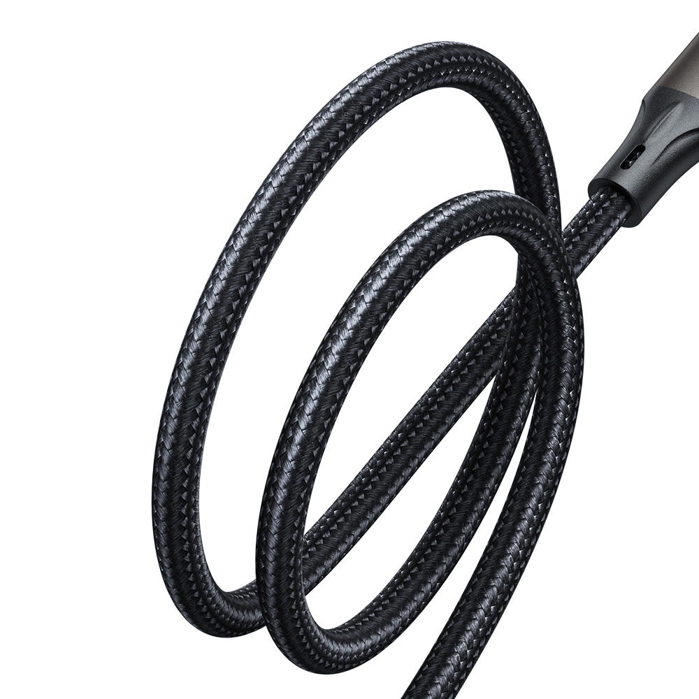 Cablu Date si Incarcare USB-C - USB-C Joyroom S-A25 Light-Speed, 100W, 1.2m, Negru