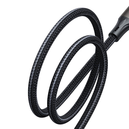 Cablu Date si Incarcare USB-C - USB-C Joyroom S-A25 Light-Speed, 100W, 1.2m, Negru