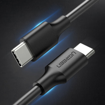 Cablu Date si Incarcare USB-C - USB-C UGREEN US286, 60W, 2m, Negru