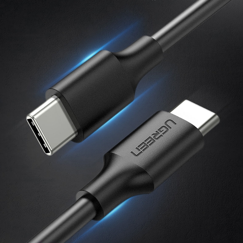 Cablu Date si Incarcare USB-C - USB-C UGREEN US286, 60W, 1.5m, Negru