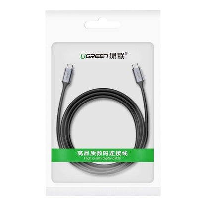 Cablu Date si Incarcare USB-C - USB-C UGREEN US161, 60W, 1.5m, Gri