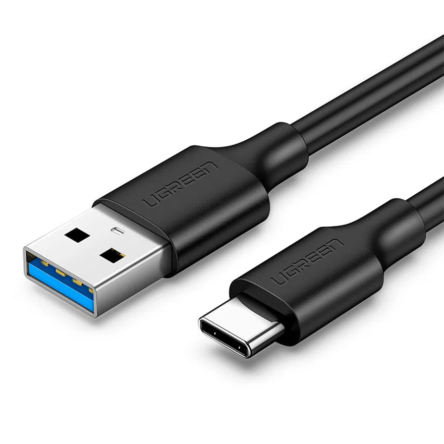 Cablu Date si Incarcare USB-A - USB-C UGREEN US184, 60W, 1.5m, Negru