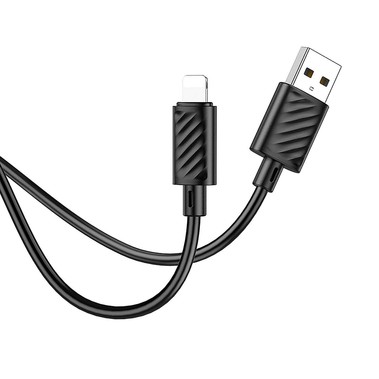 Cablu Date si Incarcare USB-A - Lightning HOCO X88, 18W, 1m, Negru