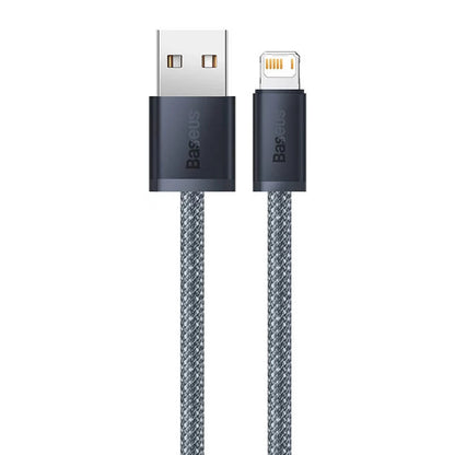 Cablu Date si Incarcare USB-A - Lightning Baseus Dynamic Series, 18W, 1m, Gri