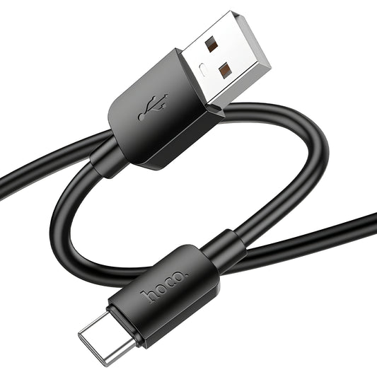 Cablu Date si Incarcare USB-A - USB-C HOCO X96, 27W, 0.25m, Negru