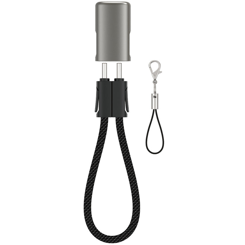 Cablu Date si Incarcare USB-C - USB-C WiWu Wi-C040, 100W, 0.15m, Negru