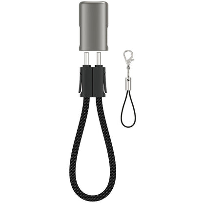 Cablu Date si Incarcare USB-C - USB-C WiWu Wi-C040, 100W, 0.15m, Negru