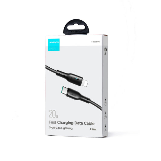 Cablu Date si Incarcare USB-C - Lightning Joyroom A13, 20W, 1.2m, Negru