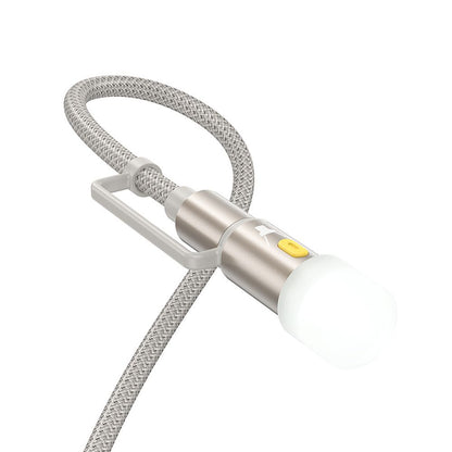 Cablu Date si Incarcare USB-C / Lightning - USB-C / Led HOCO U138, 60W, 1.2m, Gri