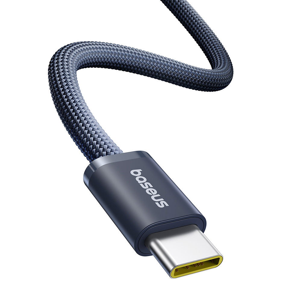 Cablu Date si Incarcare USB-C - USB-C Baseus Dynamic 4 Series, 100W, 2m, Bleumarin P10381400121-01