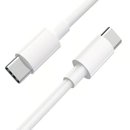 Cablu Date si Incarcare USB-C - USB-C Google, 30W, 1m, Alb GA00735