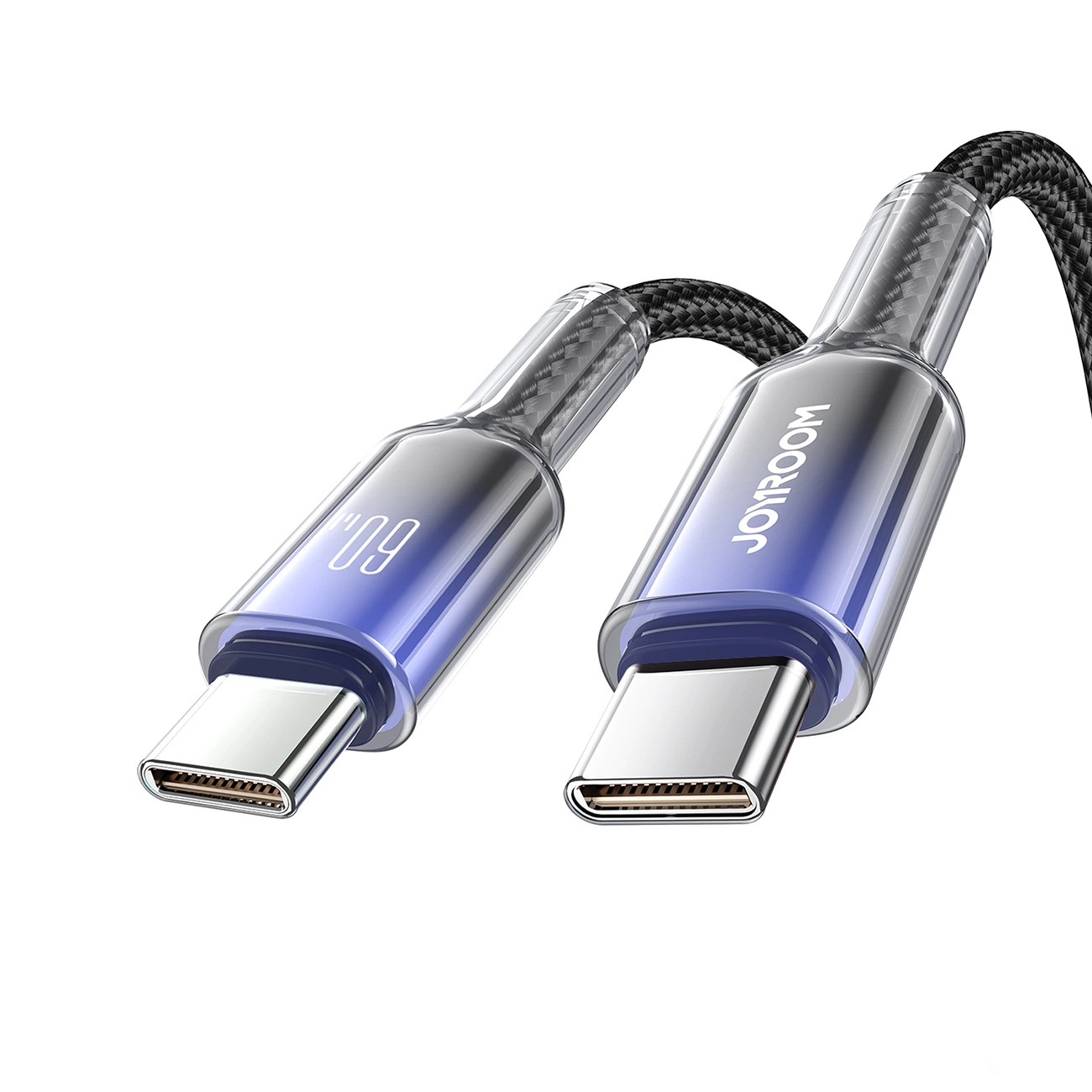 Cablu Date si Incarcare USB-C - USB-C Joyroom S-A42, 60W, 1.2m, Negru