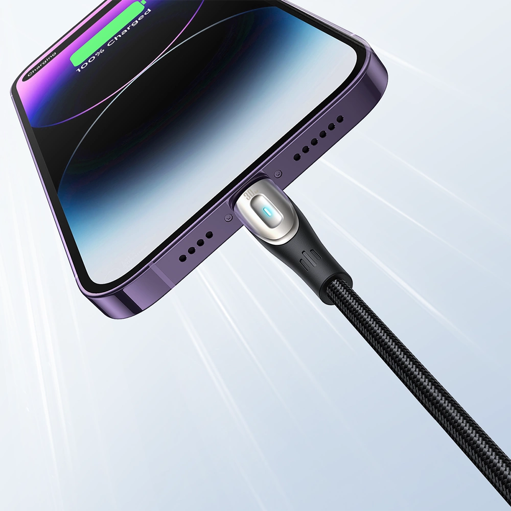 Cablu Date si Incarcare USB-A - Lightning Joyroom SA31-AL3, 18W, 1.2m, Negru