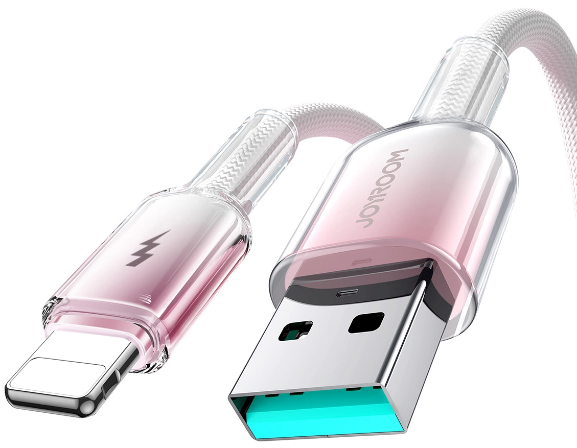 Cablu Date si Incarcare USB-A - Lightning Joyroom S-A42, 18W, 1.2m, Alb