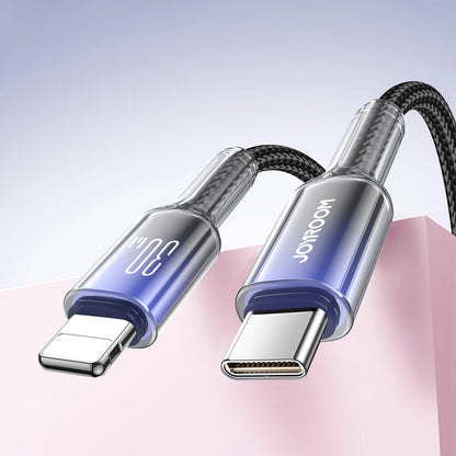 Cablu Date si Incarcare USB-C - Lightning Joyroom S-A42, 30W, 1.2m, Negru