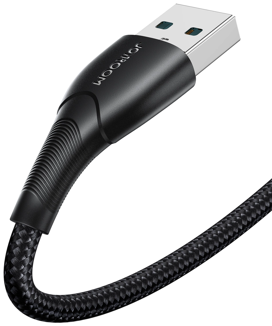 Cablu Date si Incarcare USB-A - Lightning Joyroom SA32-AL3, 18W, 1m, Negru