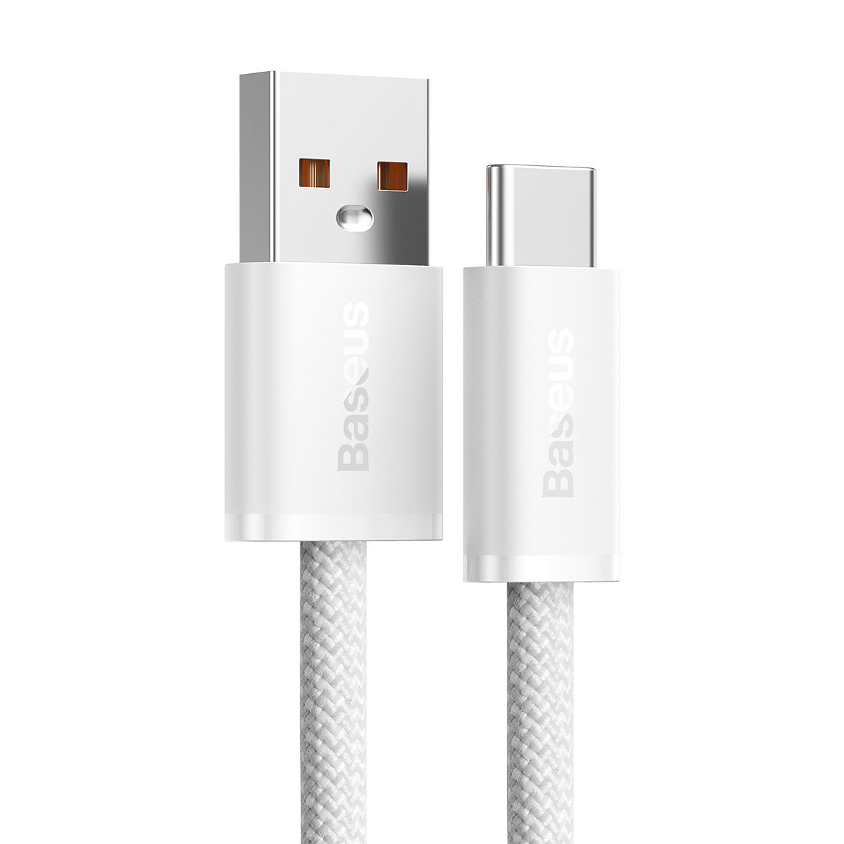 Cablu Date si Incarcare USB-A - USB-C Baseus Dynamic Series, 100W, 1m, Alb CALD000602