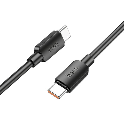 Cablu Date si Incarcare USB-C - USB-C HOCO X96, 100W, 1m, Negru