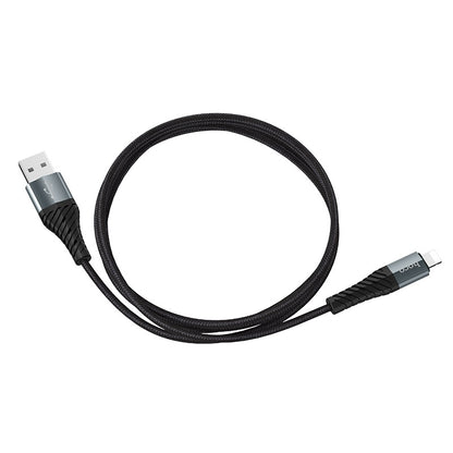 Cablu Date si Incarcare USB-A - Lightning HOCO X38 Cool, 18W, 1m, Negru