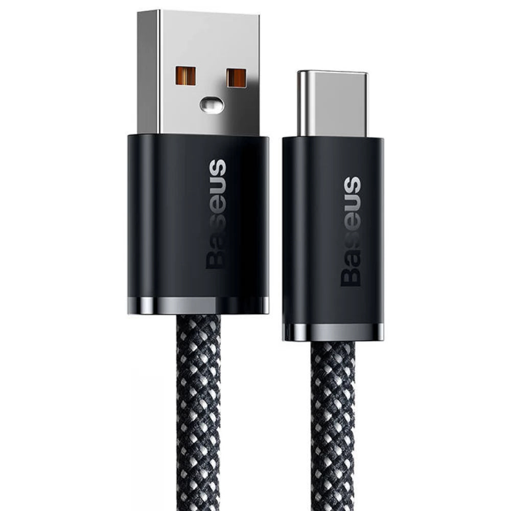 Cablu Date si Incarcare USB-A - USB-C Baseus Dynamic Series, 100W, 2m, Gri CALD000716