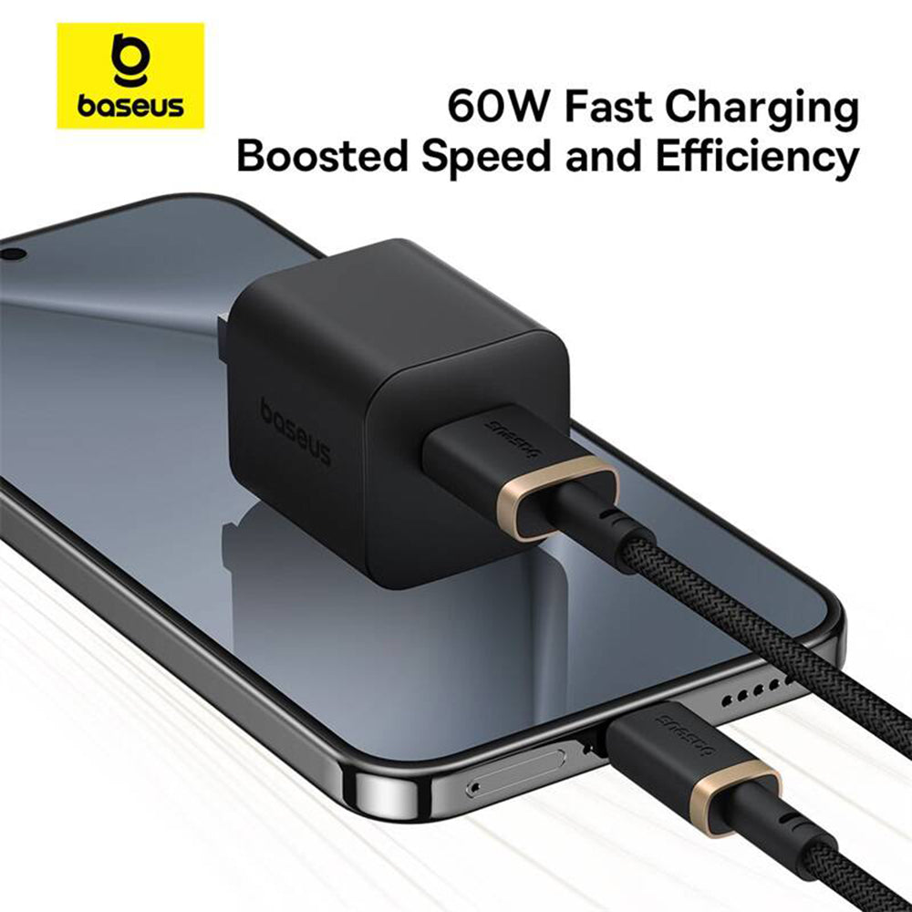 Cablu Date si Incarcare USB-A - USB-C Baseus Dura Series, 60W, 1m, Auriu P10377802U01-00