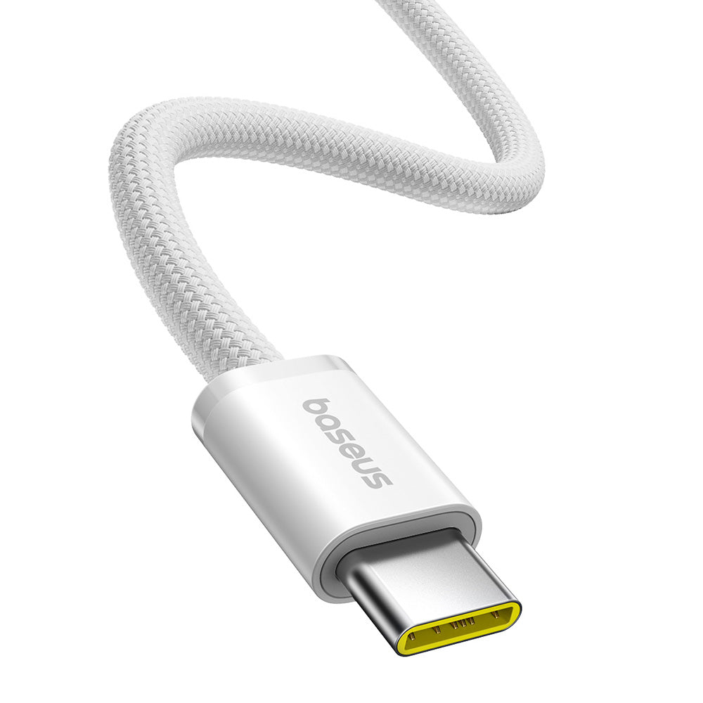 Cablu Date si Incarcare USB-C - USB-C Baseus Dynamic 4 Series, 100W, 2m, Alb P10381400211-01