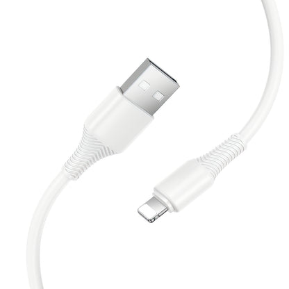 Cablu Date si Incarcare USB-A - Lightning HOCO X120, 18W, 1m, Alb