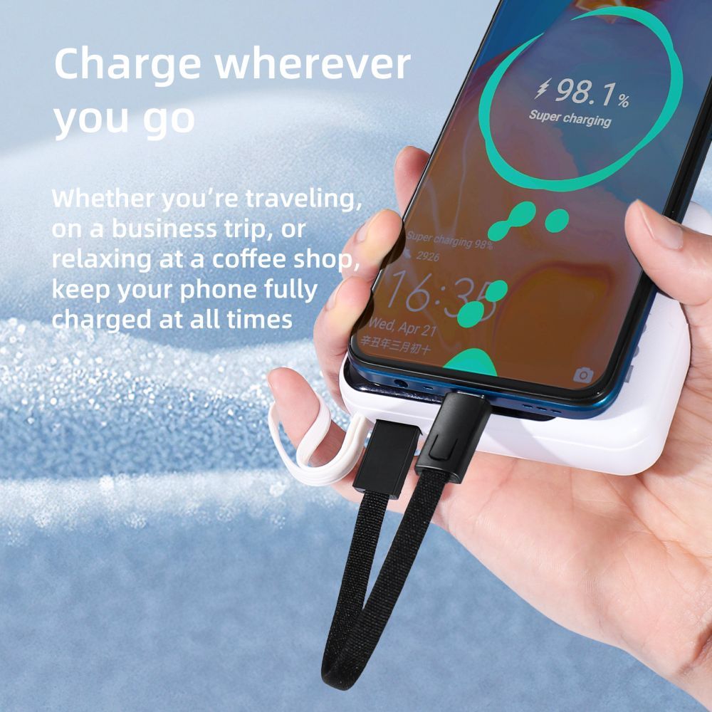 Cablu Date si Incarcare USB-C - USB-C Tech-Protect Ultraboost DNA Keychain, 60W, 0.17m, Gri