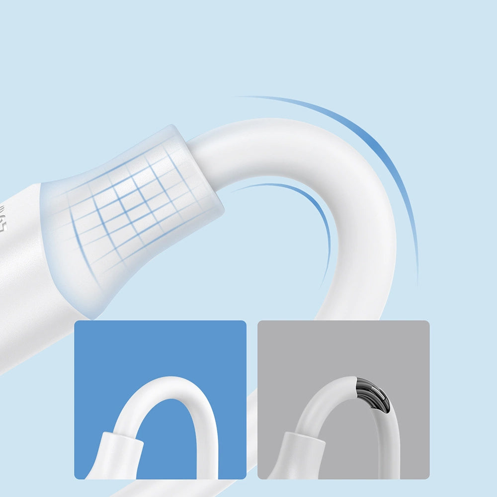 Cablu Date si Incarcare USB-C - USB-C Joyroom S-A9, 60W, 1m, Alb