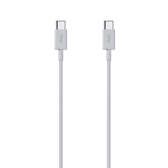 Cablu Date si Incarcare USB-C - USB-C Allity. AUC-03, 100W, 2m, Alb