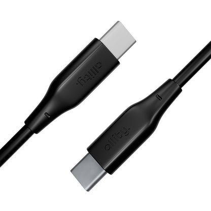 Cablu Date si Incarcare USB-C - USB-C Allity. AUC-02, 100W, 2m, Negru
