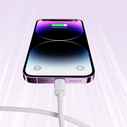Cablu Date si Incarcare USB-C - Lightning Joyroom S-A14, 30W, 1.2m, Alb