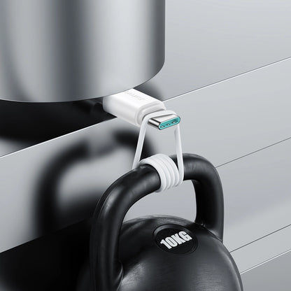Cablu Date si Incarcare USB-A - USB-C Joyroom S-A9, 20W, 2m, Alb