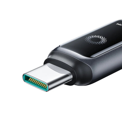 Cablu Date si Incarcare USB-C - USB-C Joyroom S-A55 StarFlight Display, 100W, 1.2m, Negru