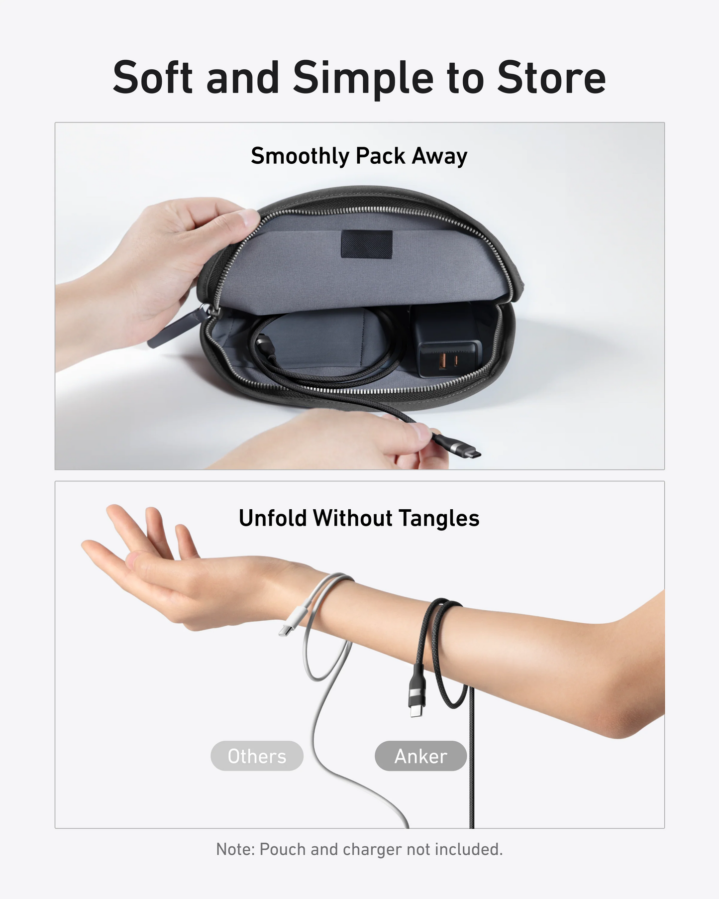 Cablu Date si Incarcare USB-C - USB-C Anker, 240W, 1.8m, Negru A82E2H12