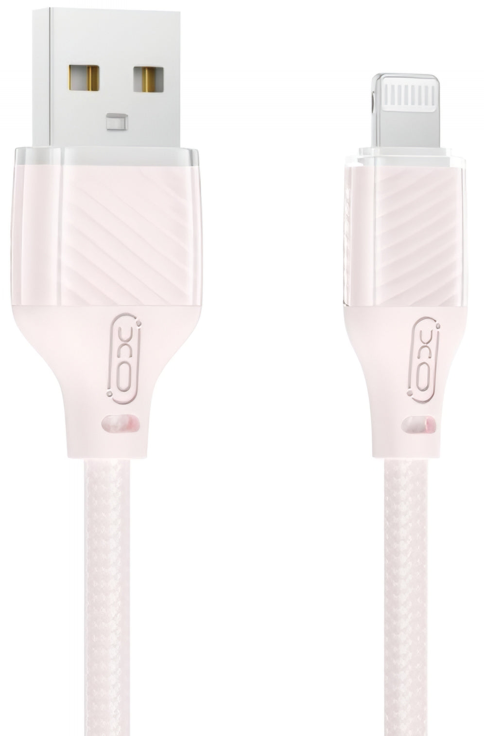 Cablu Date si Incarcare USB-A - Lightning XO Design NB291, 18W, 1m, Roz