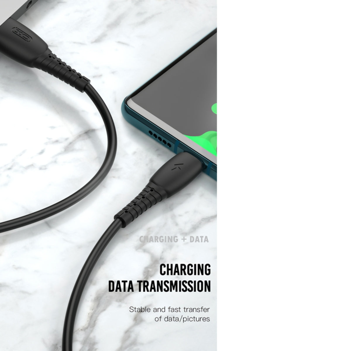 Cablu Date si Incarcare USB-A - Lightning XO Design NB-P163, 18W, 1m, Negru