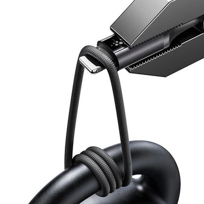 Cablu Date si Incarcare USB-A - Lightning Joyroom S-A60 StarTalk, 18W, 1.2m, Negru