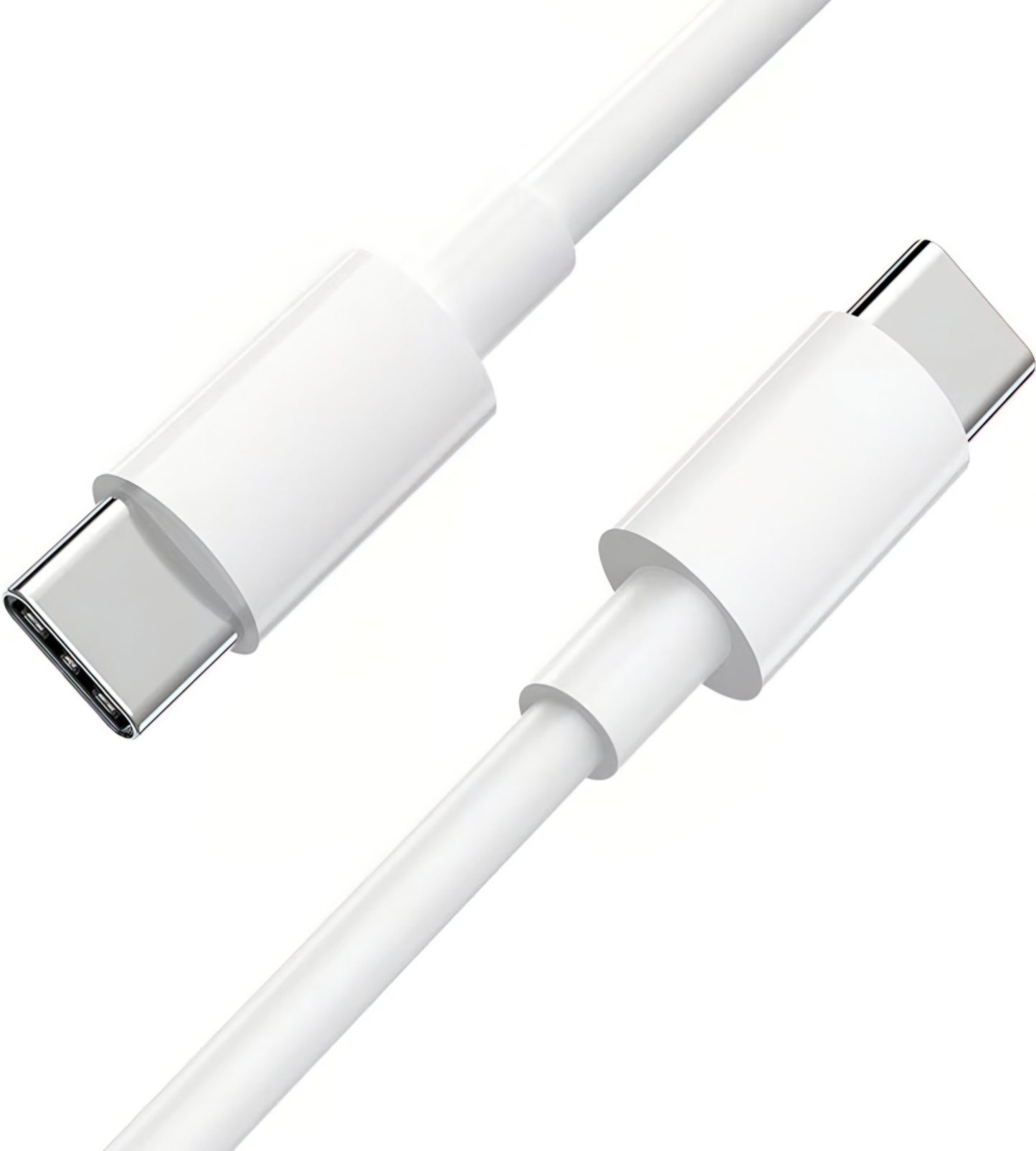 Cablu Date si Incarcare USB-C - USB-C Google, 30W, 1m, Alb GA00735