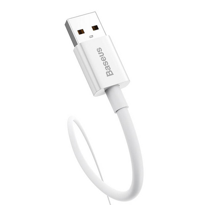 Cablu Date si Incarcare USB-A - USB-C Baseus Superior Series, 100W, 1m, Alb P10320102214-01