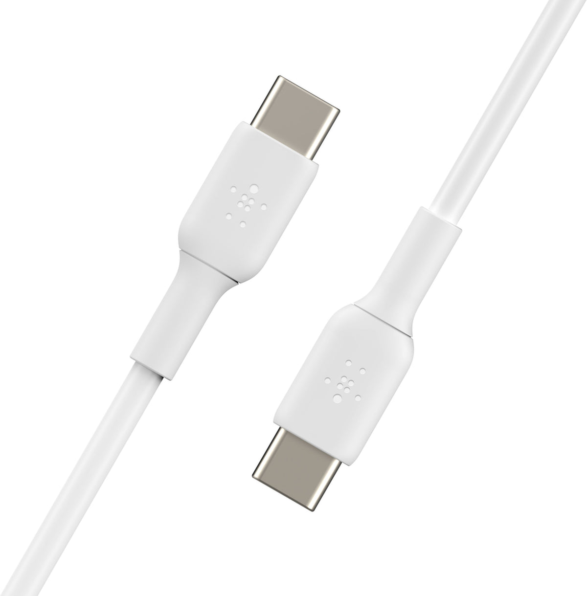 Cablu Date si Incarcare USB-C - USB-C Belkin BoostCharge, 60W, 1m, Alb CAB003bt1MWH
