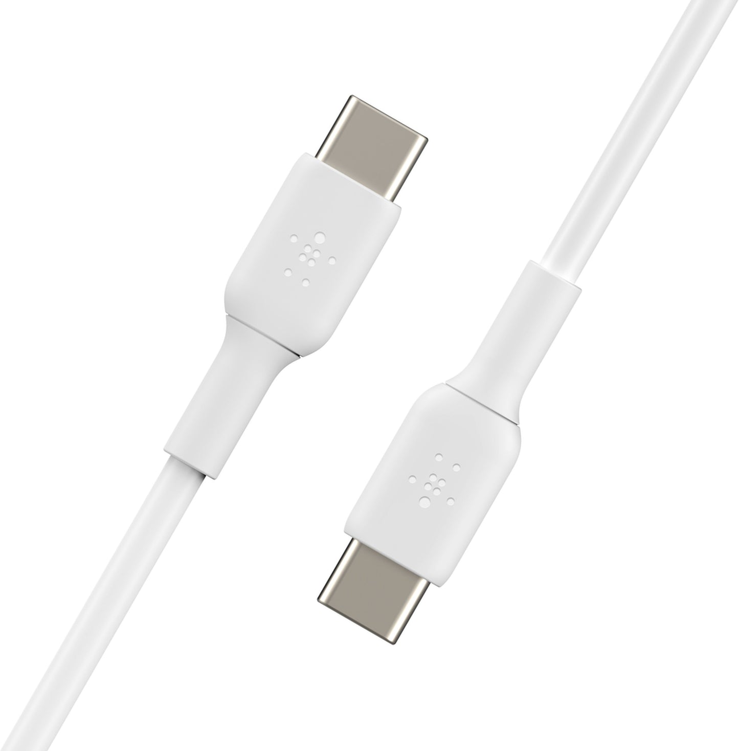 Cablu Date si Incarcare USB-C - USB-C Belkin BoostCharge, 60W, 2m, Alb CAB003bt2MWH