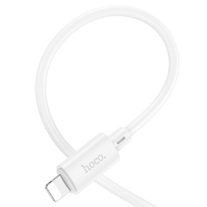 Cablu Date si Incarcare USB-A - Lightning HOCO X88, 18W, 2m, Alb