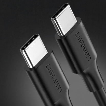 Cablu Date si Incarcare USB-C - USB-C UGREEN US286, 60W, 2m, Negru