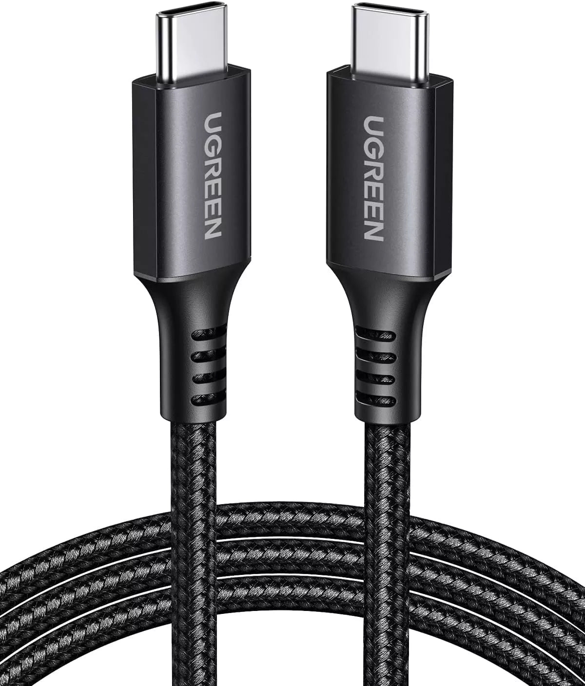 Cablu Date si Incarcare USB-C - USB-C UGREEN US567, 60W, 2m, Gri