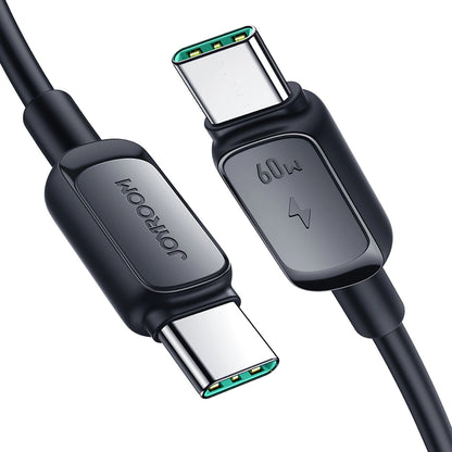 Cablu Date si Incarcare USB-C - USB-C Joyroom A14, 60W, 1.2m, Negru
