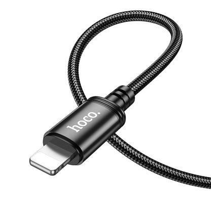 Cablu Date si Incarcare USB-A - Lightning HOCO X89, 18W, 2m, Negru
